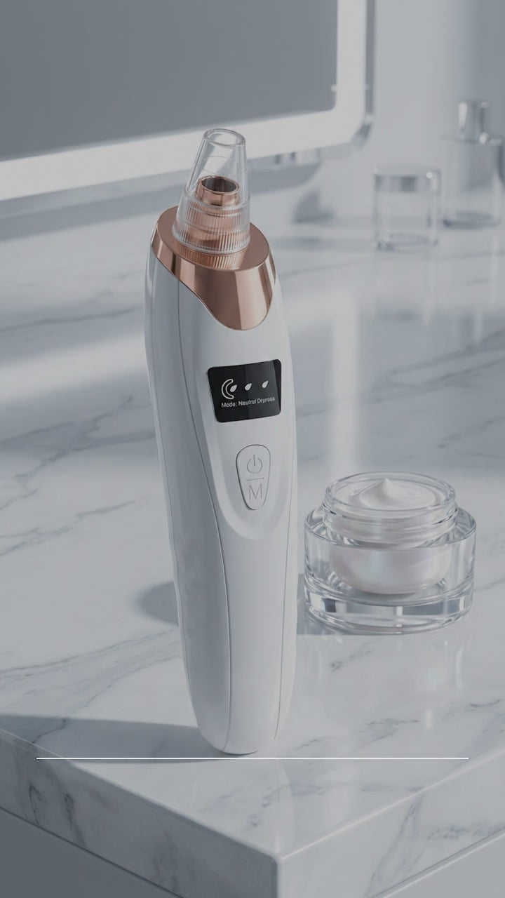 PoreVac Pro™ – Limpiador Facial de Succión Profesional